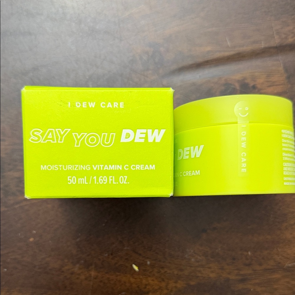 I Dew Care Say You‎ Dew Vitamin C Cream - Vibrant Yellow
